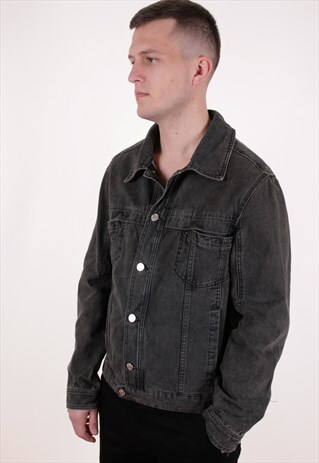 90S VINTAGE VERSACE JEANS COUTURE DENIM JACKET AA8630