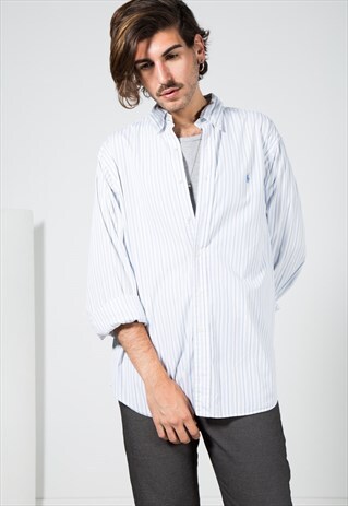 VINTAGE 80S POLO RALPH LAUREN SHIRT/ S4568