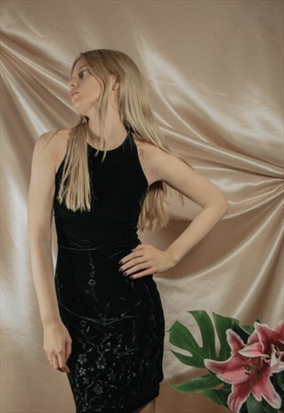 VELVET DRESS