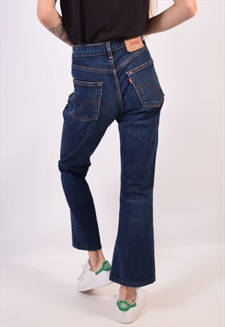 VINTAGE LEVI'S 525 JEANS BOOTCUT BLUE