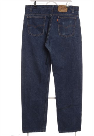 Levi's 90's 505 Denim Straight Leg Jeans 38 Blue