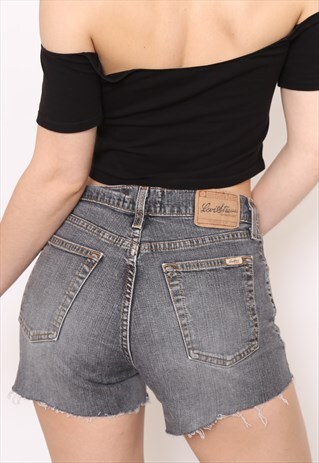 VINTAGE 90S LEVI'S FRAYED DENIM SHORTS