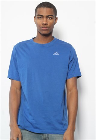 VINTAGE KAPPA T-SHIRT BLUE