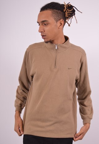 VINTAGE NIKE SWEATSHIRT JUMPER BROWN