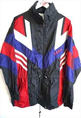 Vintage Adidas Raincoat Jacket Track Top Windbreaker Sports