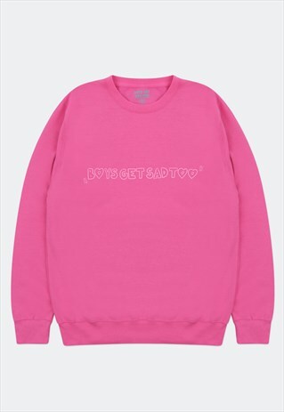 HEARTS CREWNECK PINK