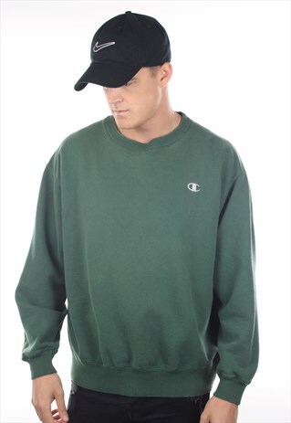 VINTAGE CHAMPION USA SMALL LOGO SWEATSHIRT JUMPER