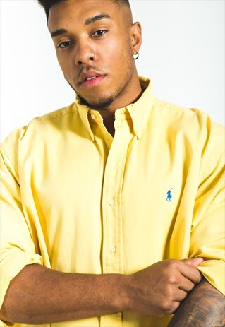 VINTAGE 80S CLASSIC POLO RALPH LAUREN SHIRT/ 4952