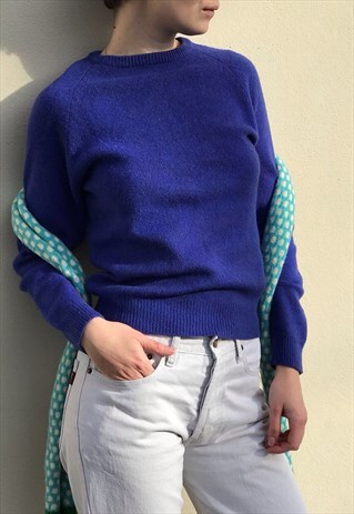 ULTRAMARINE LAMBSWOOL SWEATER