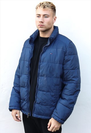 NAVY TOMMY HILFIGER PUFFER