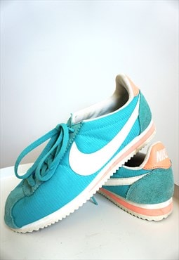 Vintage Nike Sneakers Boots Shoes Mint green Orange