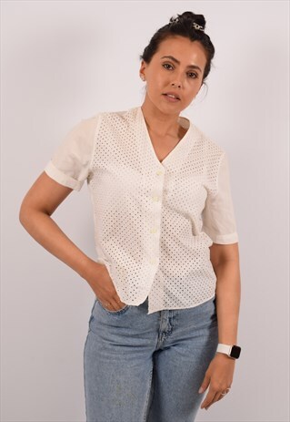 UNITED COLORS OF BENTTON SHIRT WHITE