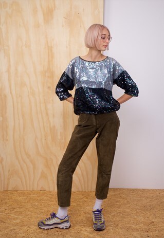 VINTAGE SEQUIN TOP