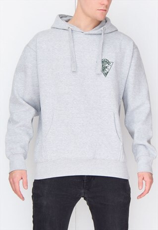 GREY WAVES (GREEN) HOODIE