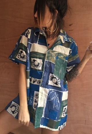 OVERSIZED RETRO 90S 80S VINTAGE UNISEX FESTIVAL SHIRT