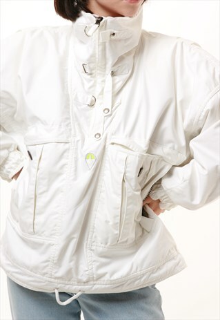 90S VINTAGE REVERSIBLE TWO SIDE SHEEL ANORAK 995