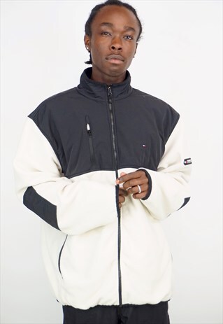 VINTAGE 90'S TOMMY HILFIGER FLEECE JACKET