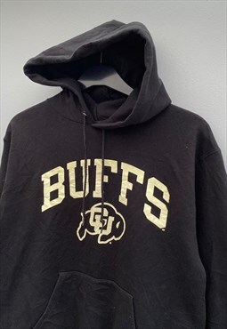 Vintage Y2K champion Colorado buffs black hoodie XS