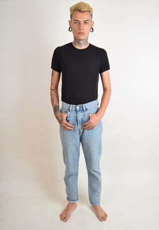 VINTAGE DIESEL JEANS 90'S W30 MADE IN ITALY (2536)