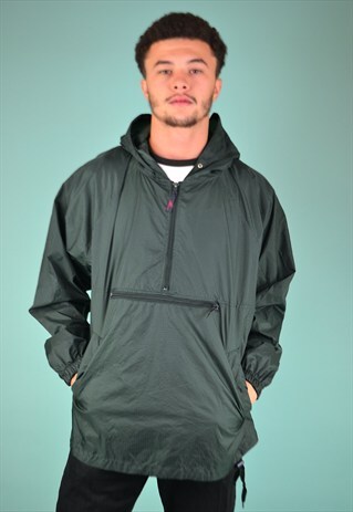 VINTAGE 90'S PULLOVER WATERPROOF JACKET