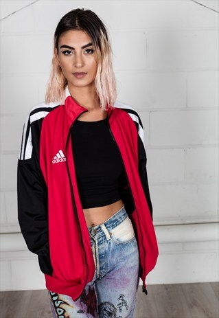 VINTAGE ADIDAS RETRO LOGO UNISEX TRACKTOP