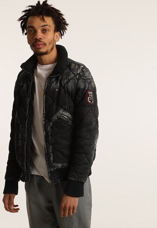 VINTAGE TOMMY HILFIGER QUILTED PADDED JACKET