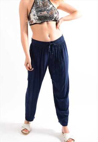 VINTAGE PATTERNED FESTIVAL TROUSERS