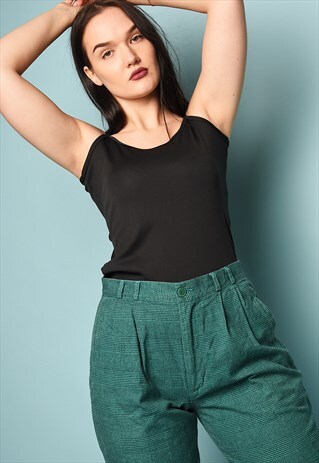 Y2K RETRO GRUNGE LYCRA SPAGHETTI STRAP BASICS TOP