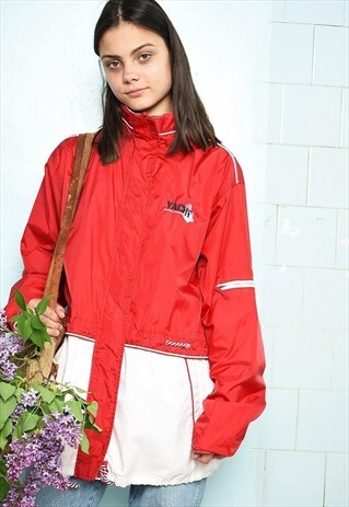 VINTAGE 90S YACH SPORTS SAILING WINBREAKER PARKA JACKET