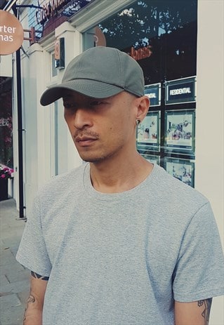 SUSTAINABLE ORGANIC COTTON DAD CAP OLIVE GREEN
