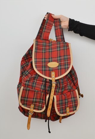 TARTAN BACKPACK