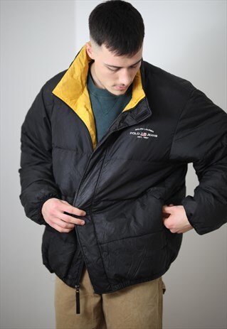 VINTAGE POLO RALPH LAUREN PUFFER PADDED COAT