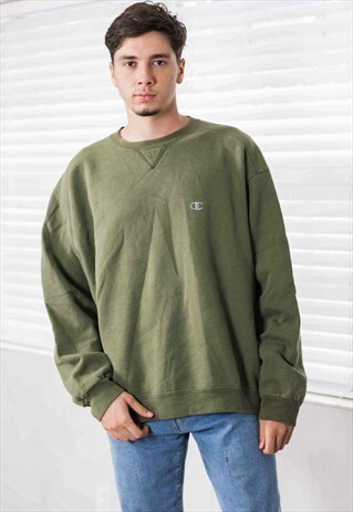 VINTAGE CHAMPION SWEATSHIRT LOGO 90S XL 19