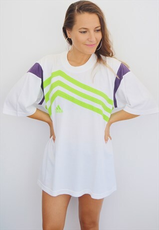 90S RARE ADIDAS VINTAGE FESTIVAL T-SHIRT