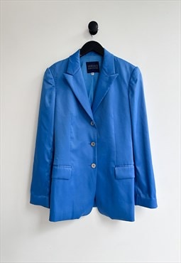 Versace Jeans Couture Blue Blazer Jacket