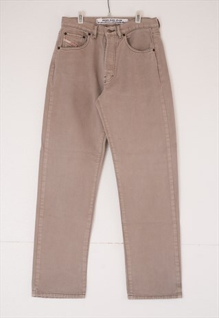 90'S DIESEL STRAIGHT JEANS BEIGE