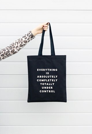 UNDER CONTROL - COTTON TOTE BAG