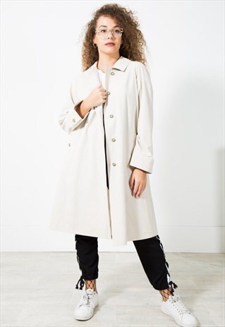 VINTAGE 80S ORIGINAL BURBERRY TRENCH / S2099