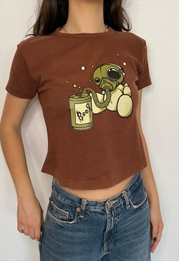 Y2K Vintage Mall Goth Graphic Tee