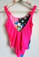 VINTAGE 90S ONE PIECE SWIMWEAR SWIMSUIT ICE CREAM