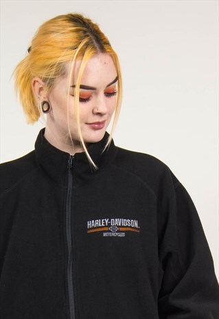 HARLEY-DAVIDSON VINTAGE 90'S FLEECE JACKET