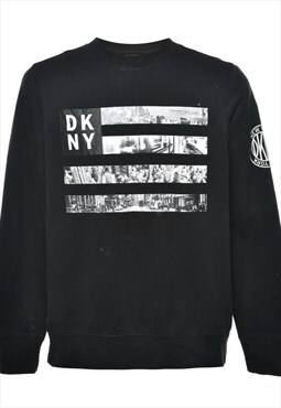 DKNY Printed Sweatshirt - S