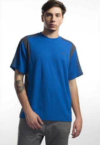 VINTAGE ADIDAS LOGO T-SHIRT 90S M 8.8
