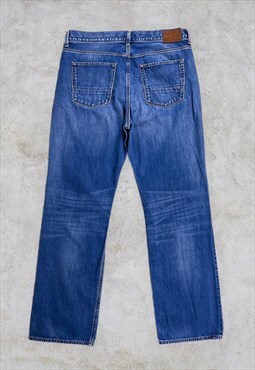 Vintage Tommy Hilfiger Jeans Blue Denim Straight Leg W36 L34