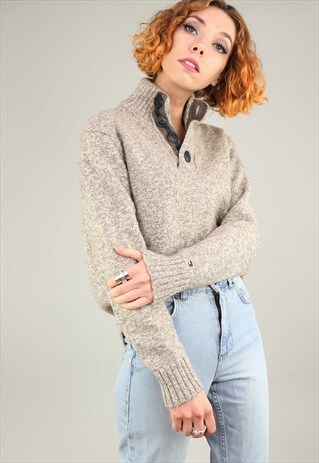 VINTAGE OVERSIZED TOMMY HILFIGER JUMPER