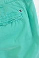 VINTAGE 00S TOMMY HILFIGER TROUSERS IN GREEN