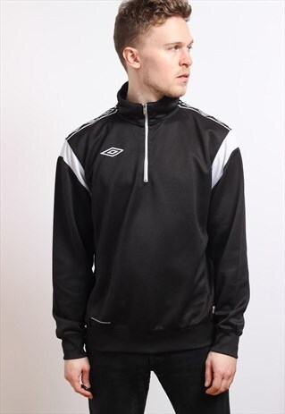 VINTAGE UMBRO HALF ZIP SWEATSHIRT