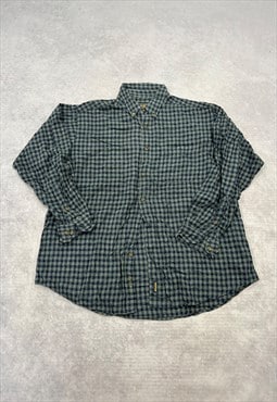 Woolrich Shirt Long Sleeve Checked Patterned Button Up Shirt