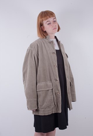 VINTAGE CORDUROY LOOSE FITTING COAT