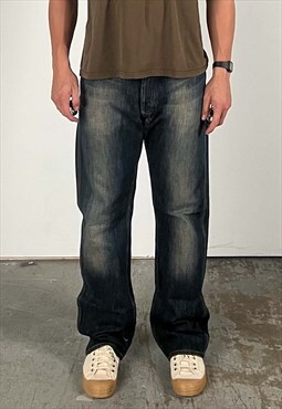 Vintage Carhartt Jeans Men's Dark Blue